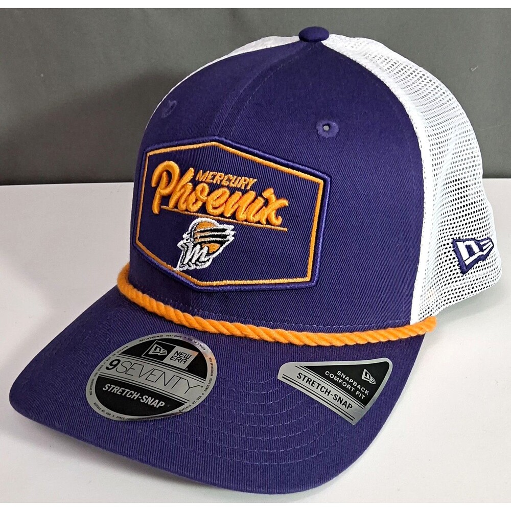 New Era Phoenix Mercury WNBA 9SEVENTY Stretch-Snap Trucker Hat One Size